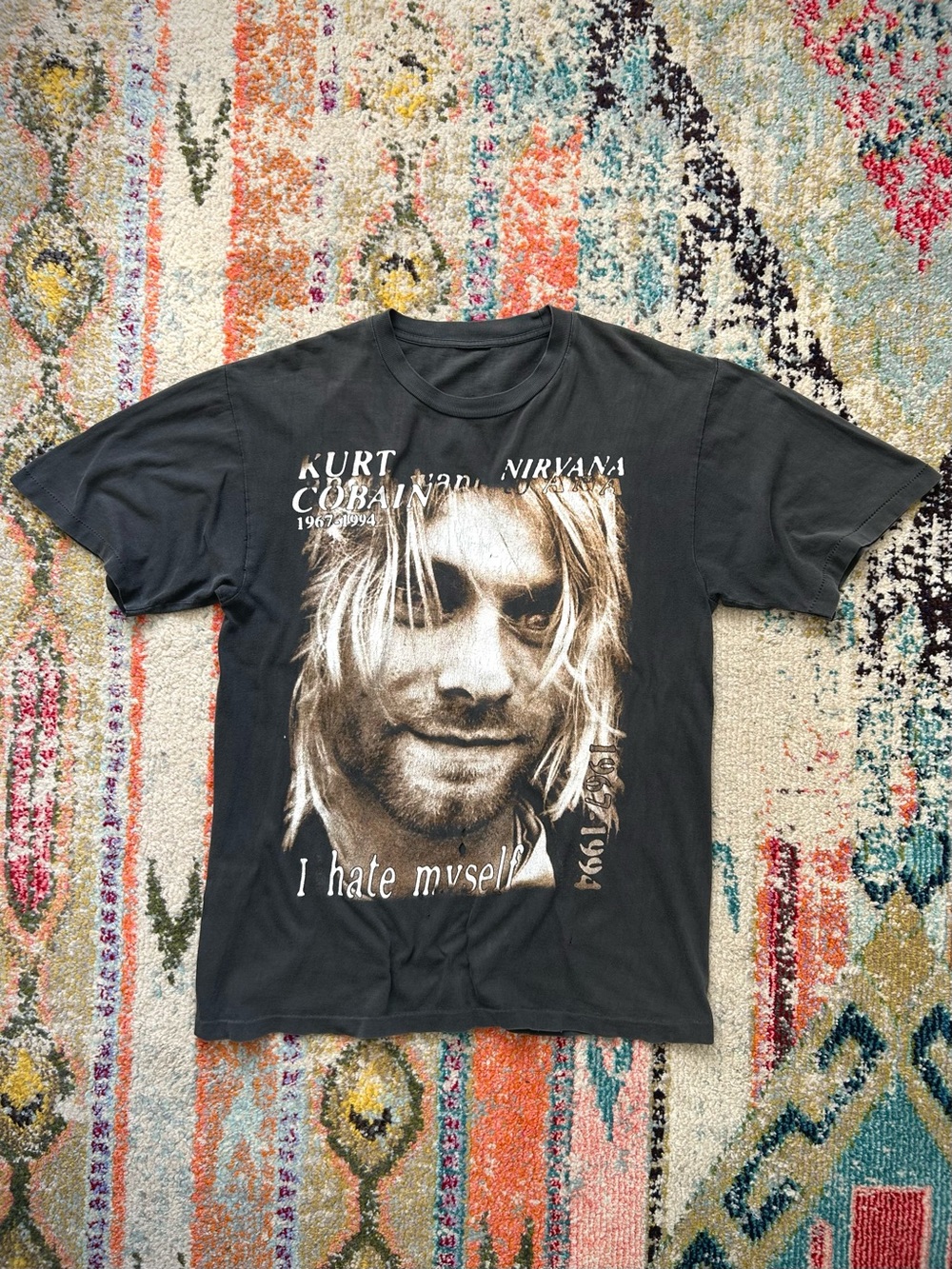 Vintage 1994 Kurt Cobain I Hate Myself T-Shirt